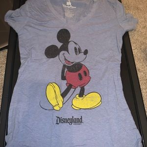 Mickey Mouse Disneyland Parks v neck